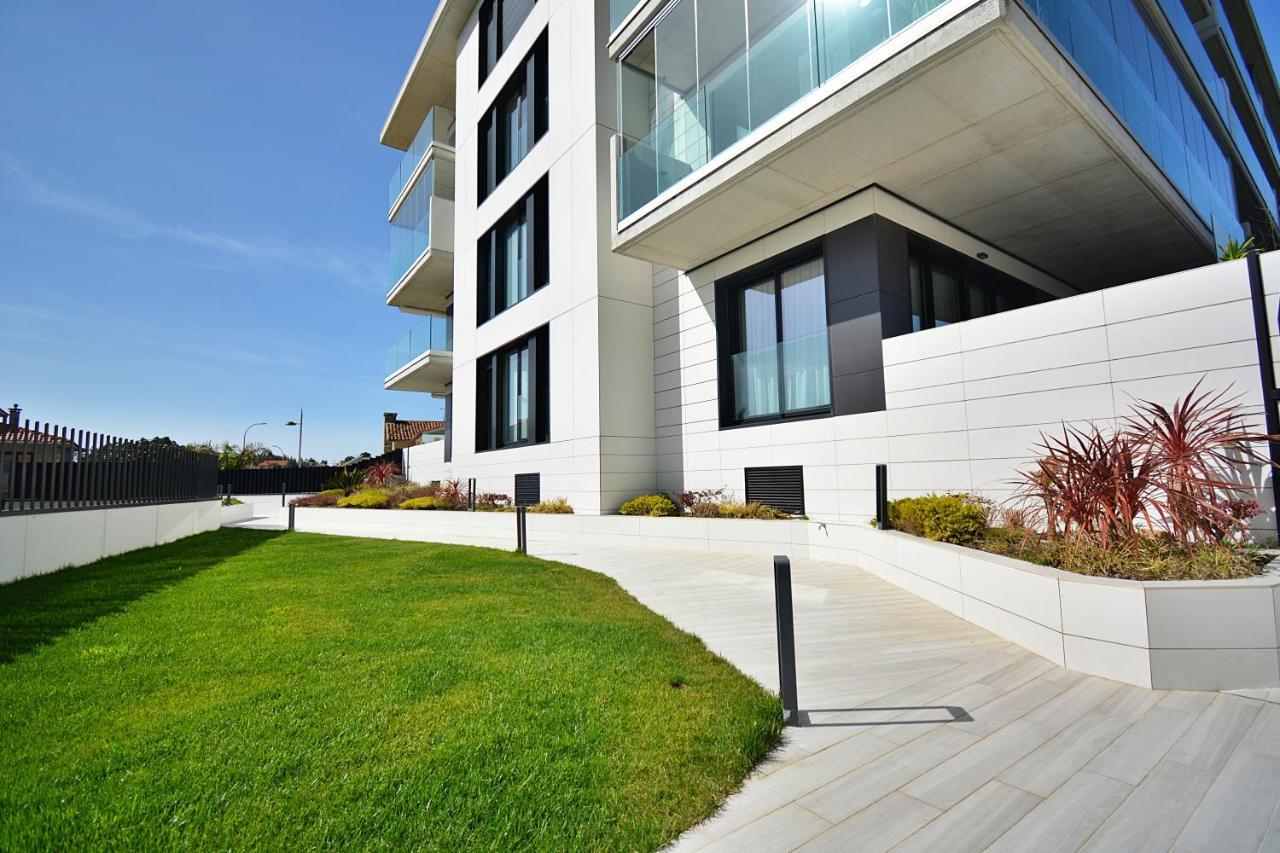 Precioso Apartamento Con Piscina En Sanxenxo Bagian luar foto