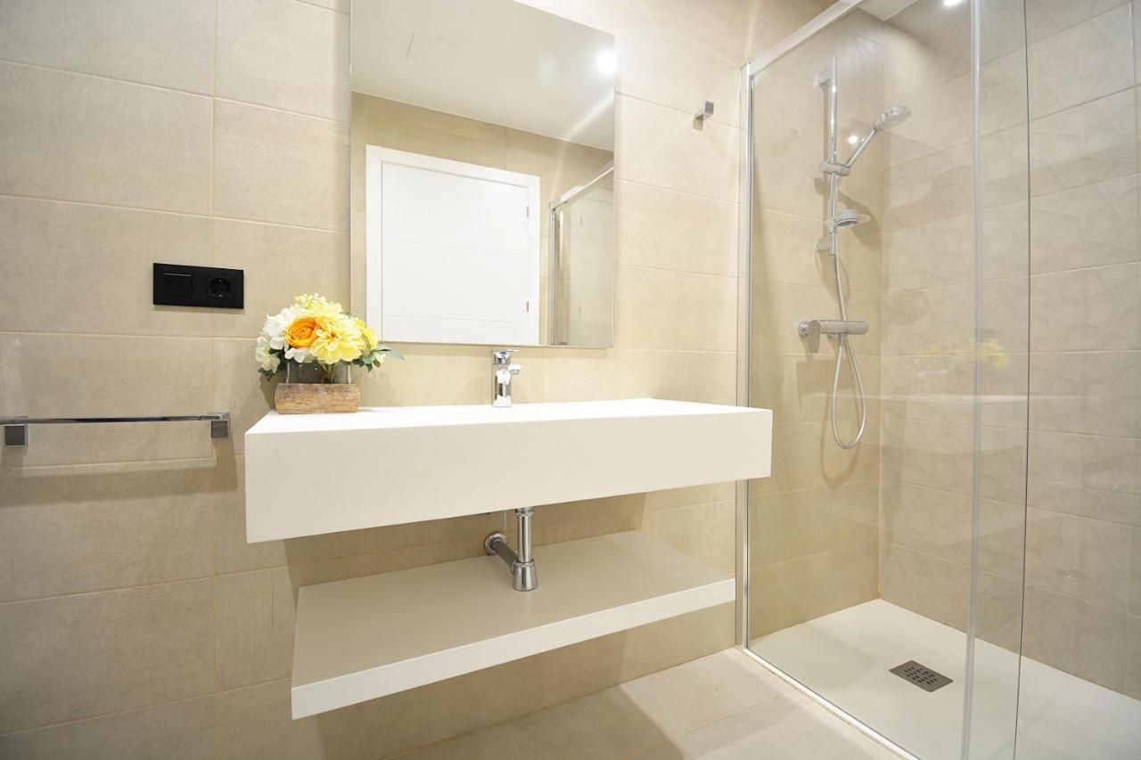 Precioso Apartamento Con Piscina En Sanxenxo Bagian luar foto